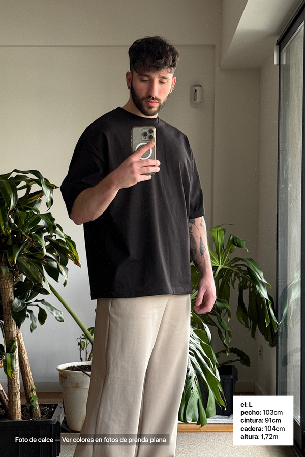 Remera Oversize - Hombre