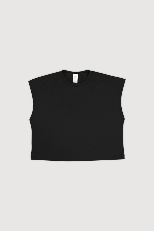 Remera Crop Sin Mangas
