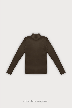 Polera Ribb - Chocolate Aragonez