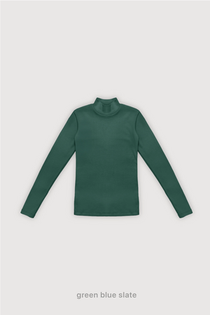 Polera Ribb - Green Blue Slate
