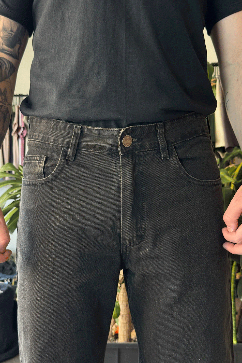 Jean Loose Oxido Black Hombre
