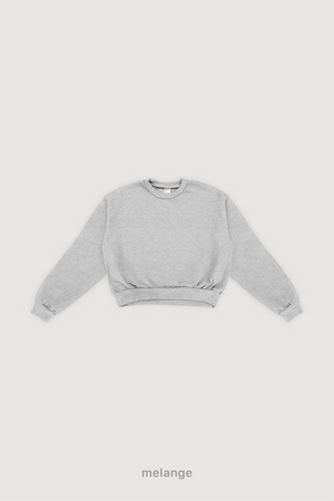 Buzo Wide Cut Frisado - Melange