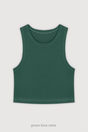 Tank Top - Green Blue Slate