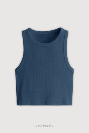 Top Ribb Basic - Azul Regata