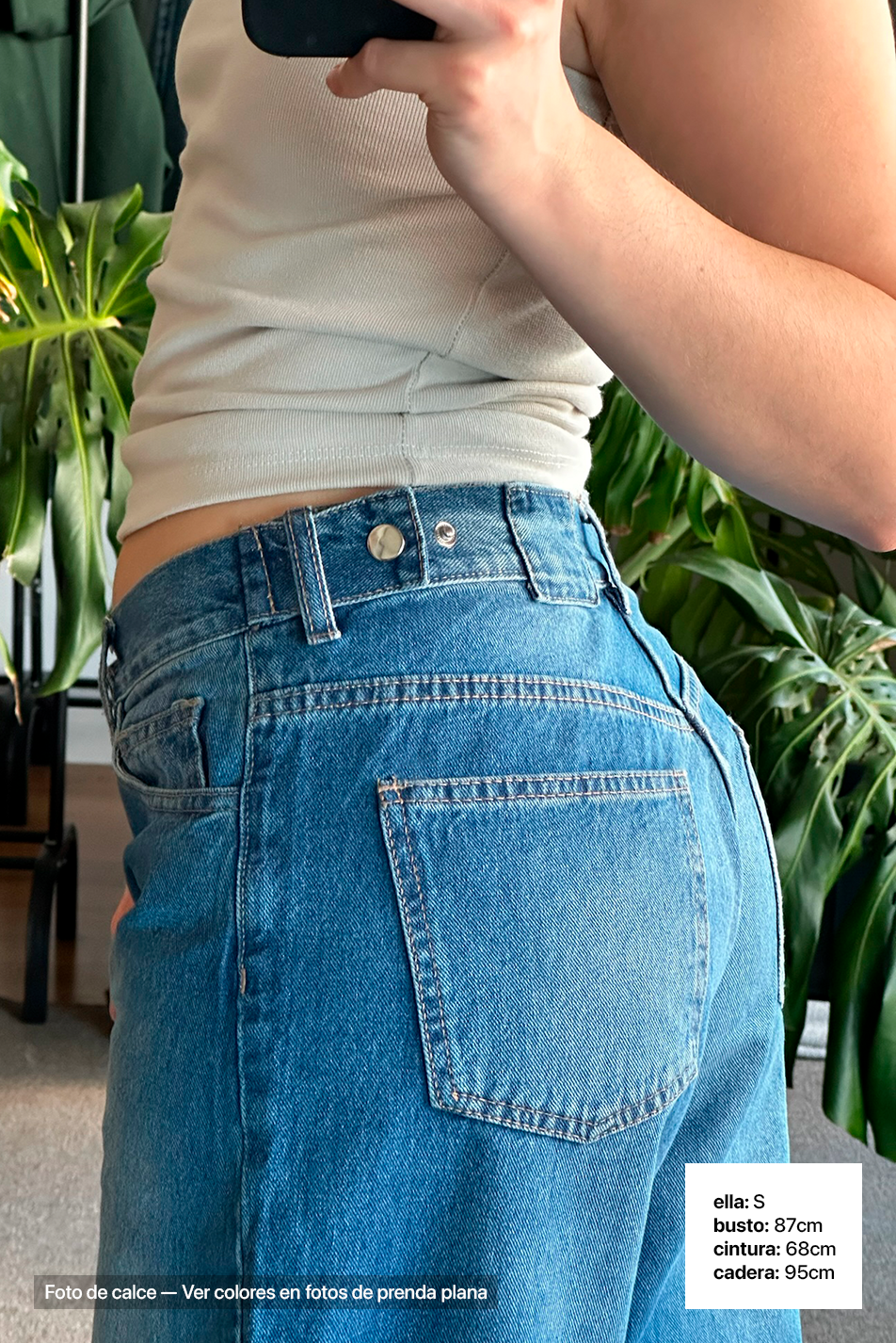 El Jean Baggy Vers. de Deliver Blue - Blue