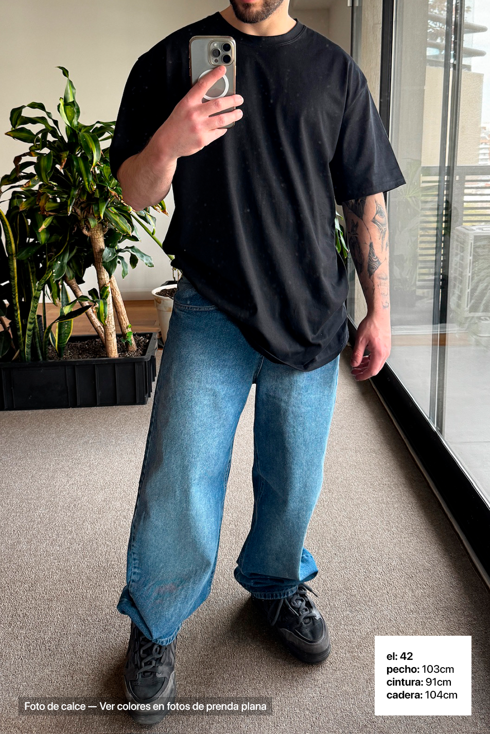 Jean Baggy Hombre Blue