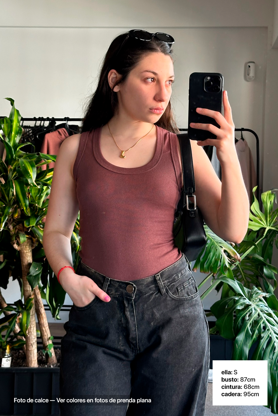 Tank Top Midi - Adobe