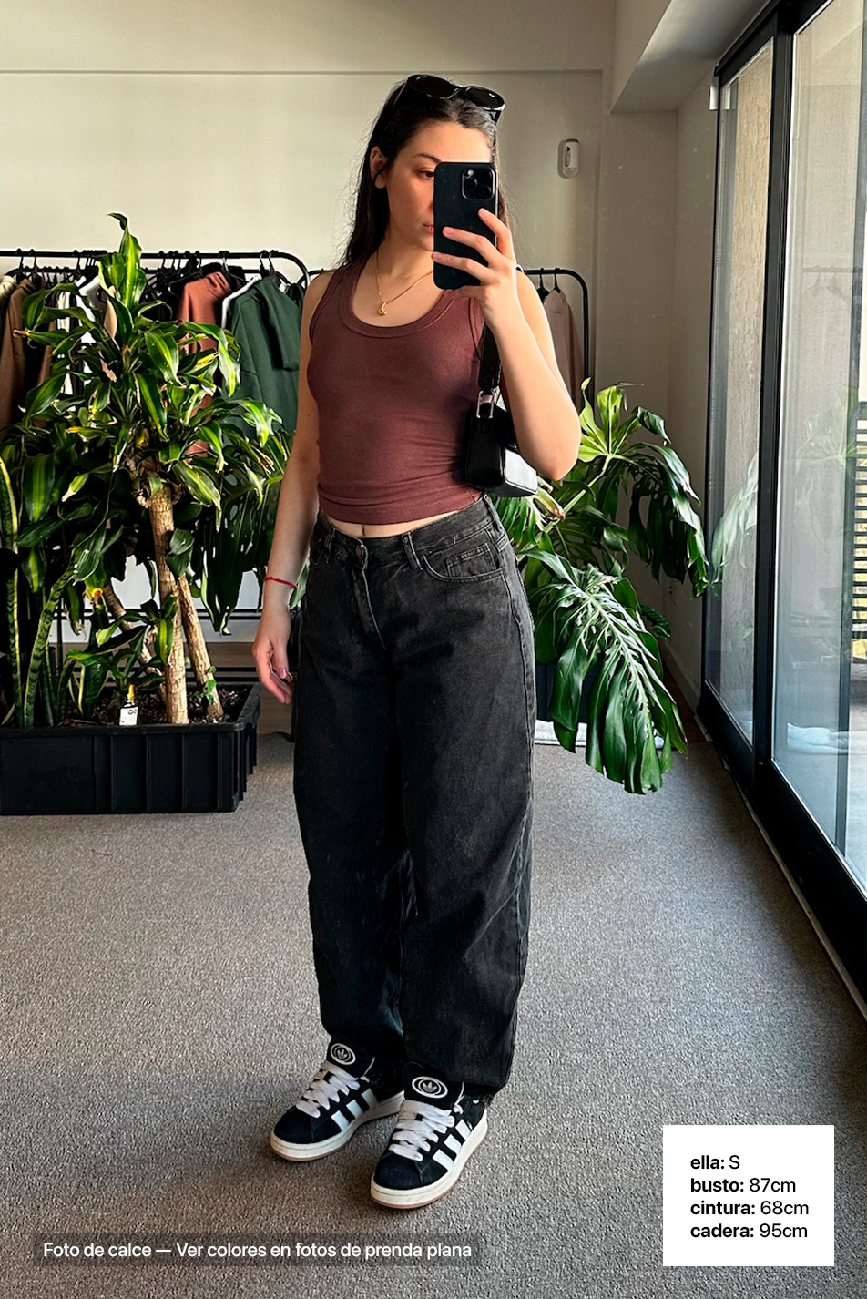 Tank Top Midi - Blanco