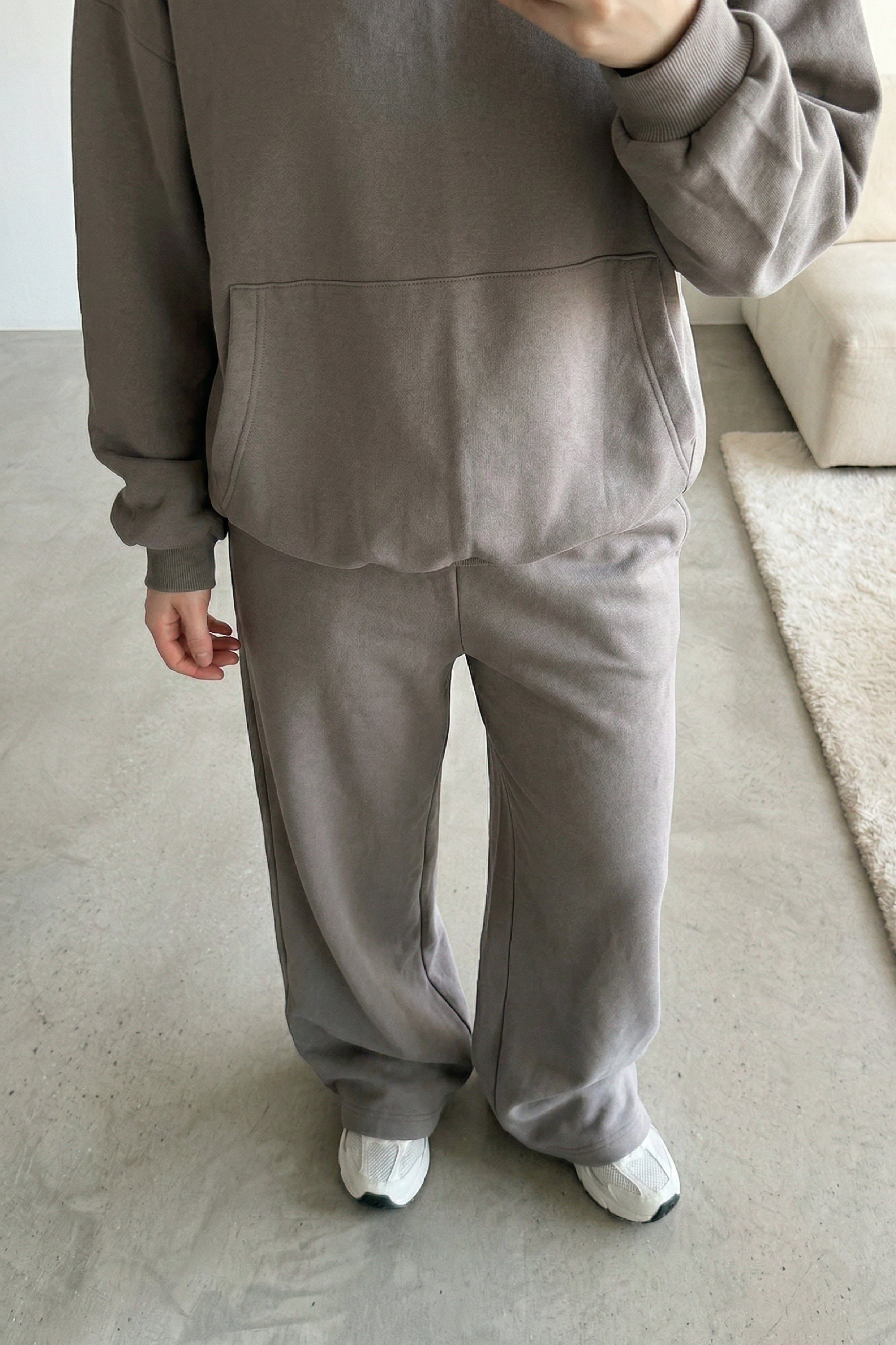 Canguro Boxy Frisado + Jogging Baggy Frisado