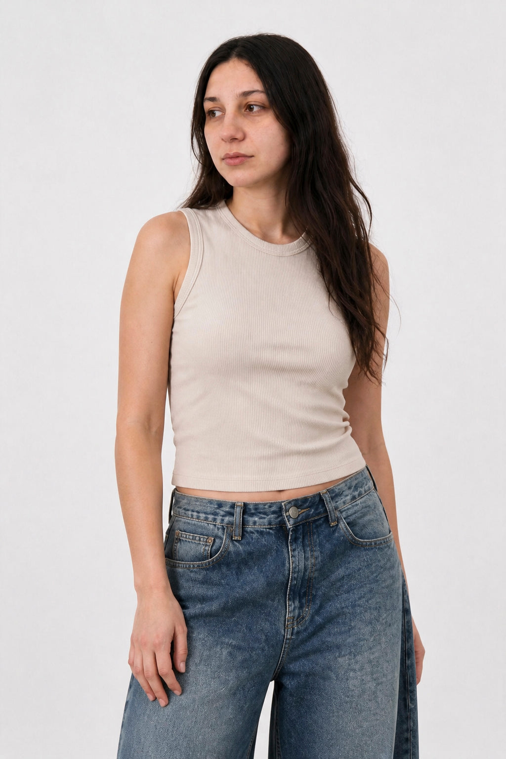 Top Ribb Midi