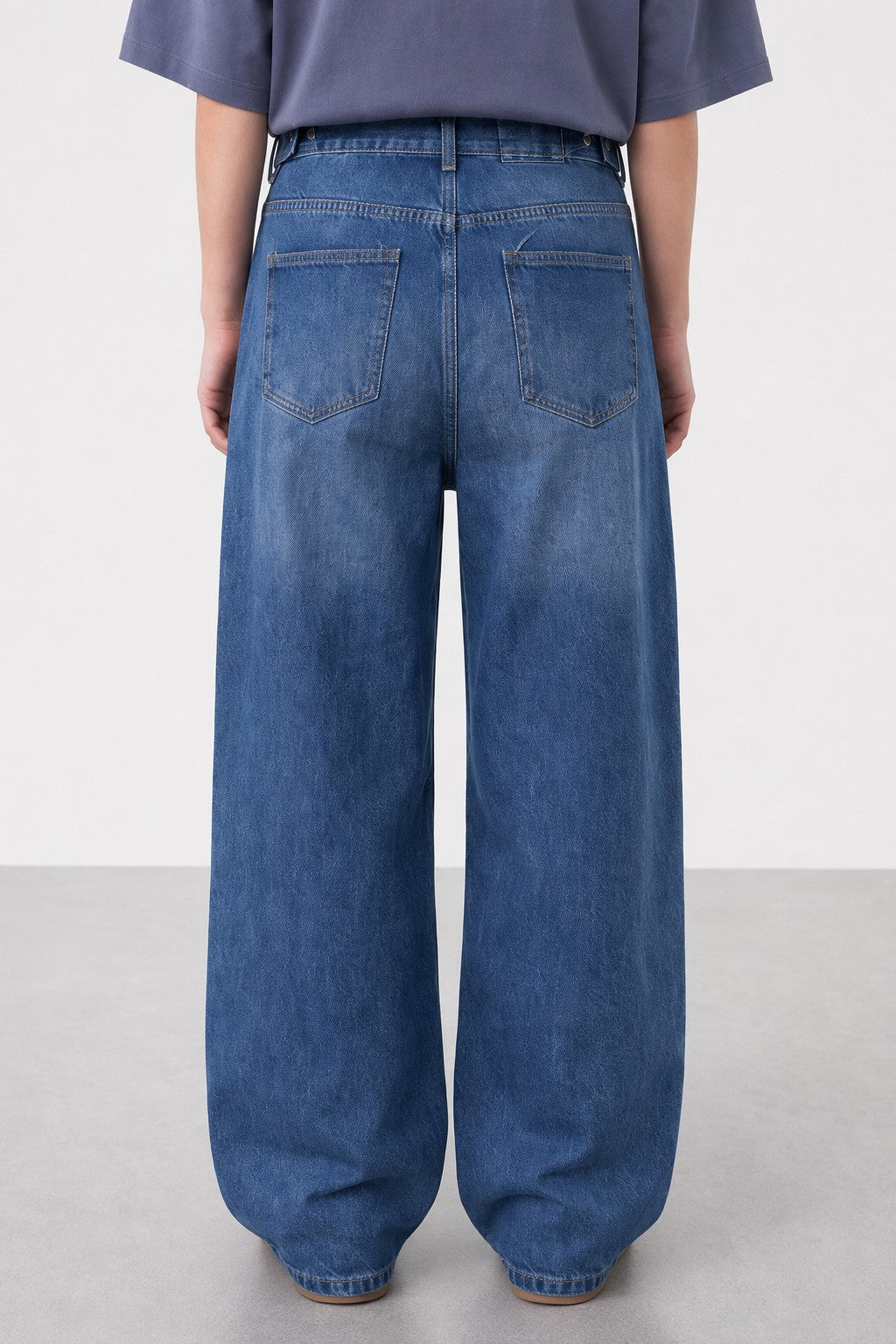 Jean Baggy Vers. Blue Mujer