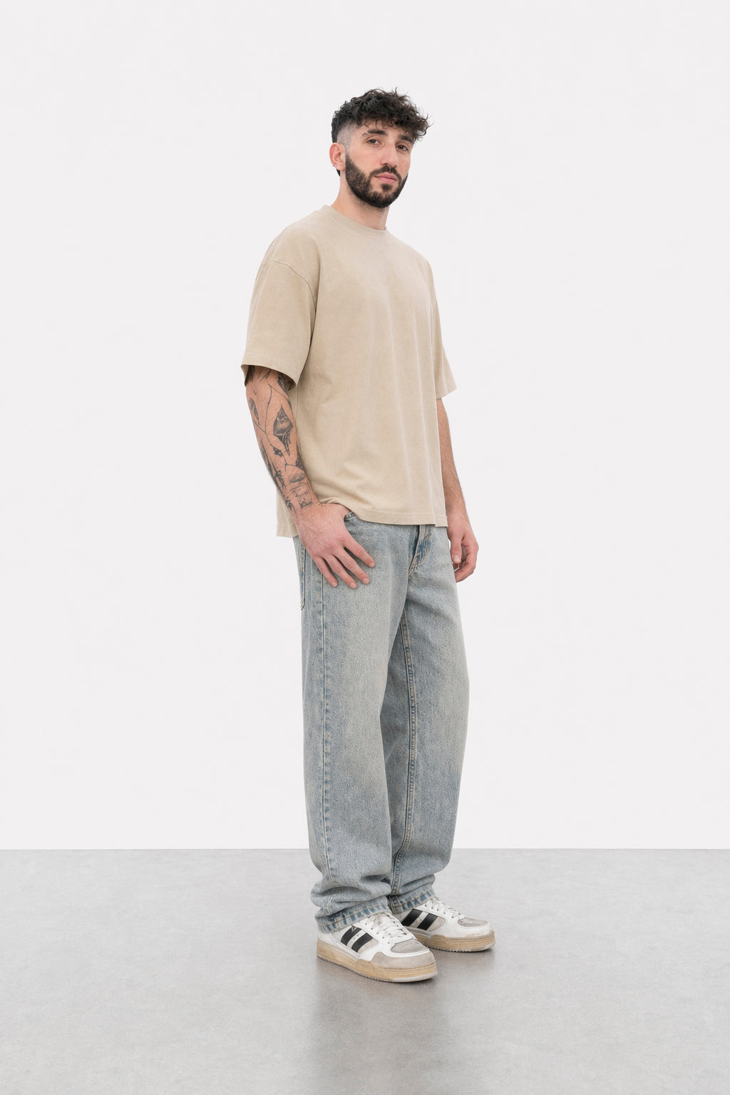Jean Loose Oxido Blue Hombre