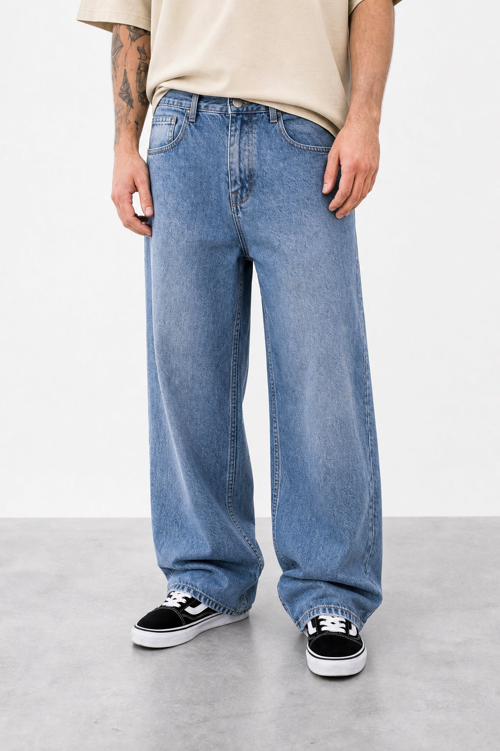 Jean Baggy Blue Hombre