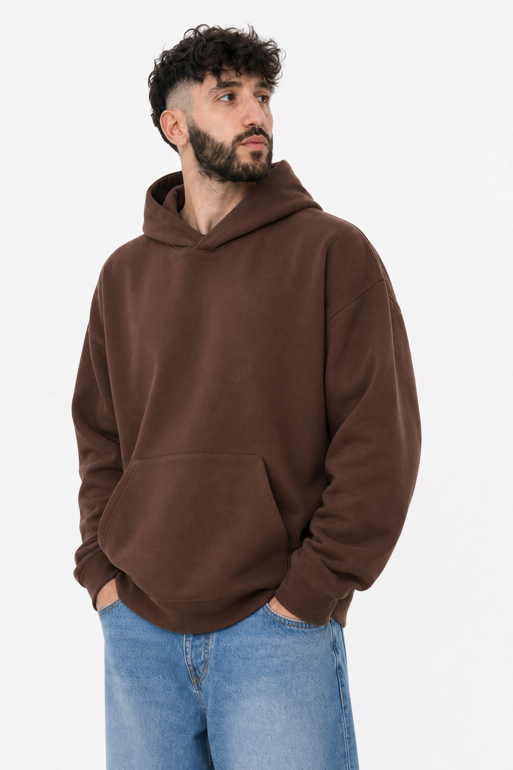 Canguro Oversize Frisado hombre