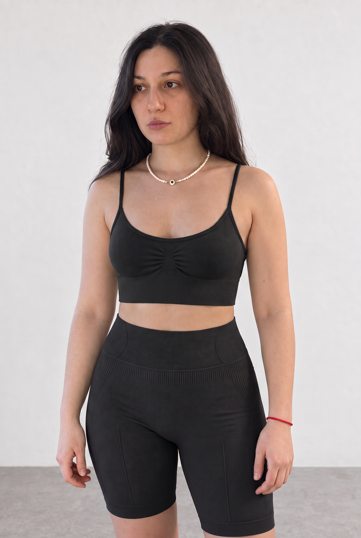 Sport Bra Bretel Fino Boost - Negro