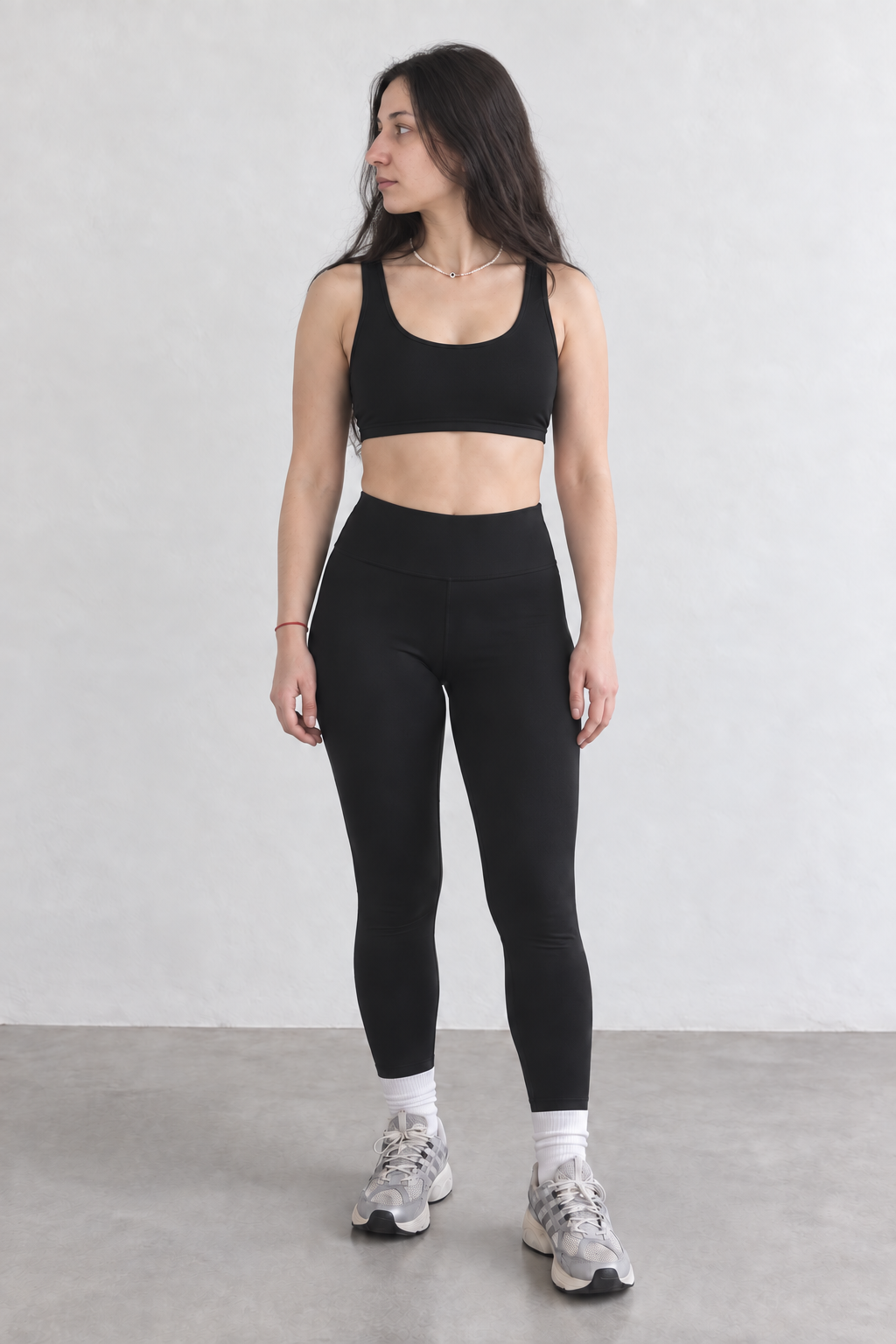 Sport Bra Top - Negro