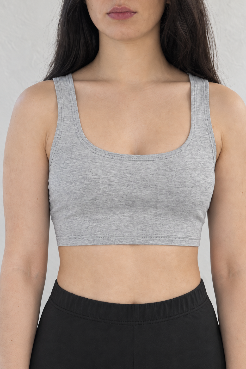 Sport Crop Top - Melange