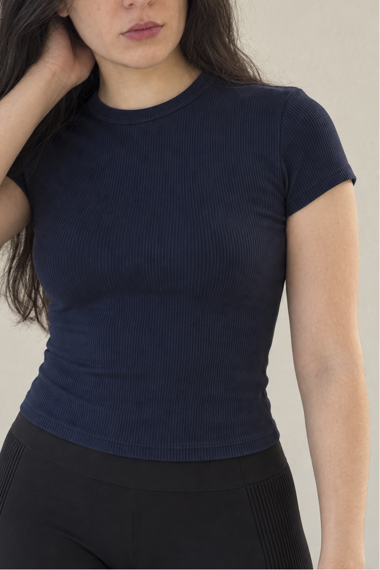 Sport Baby Tee - Negro
