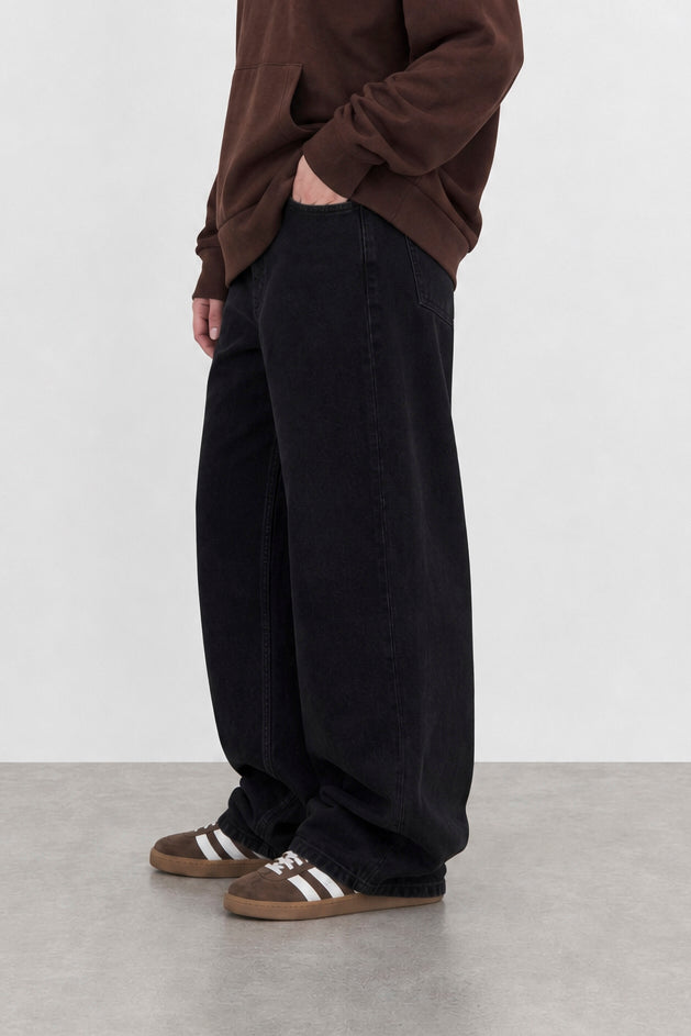 Jean Baggy Super Black Mujer