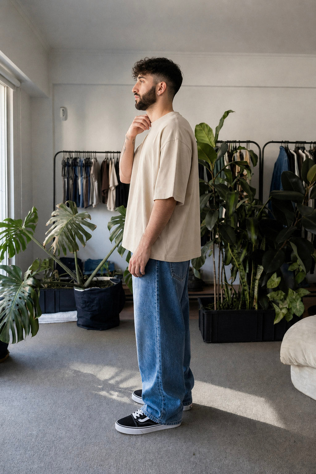Jean Baggy Blue Hombre