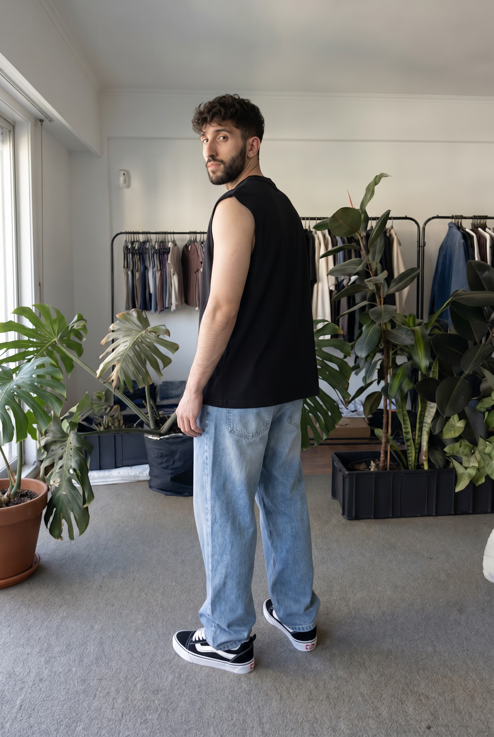 Jean Baggy Light Blue Hombre