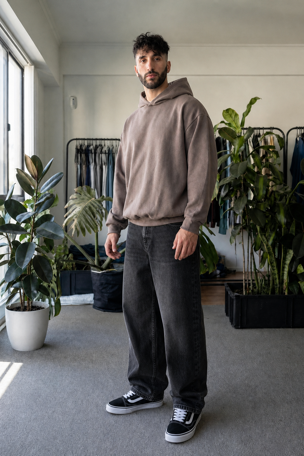 Hoodie Boxy Frisado