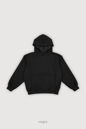 Canguro Boxy Frisado - Negro