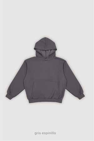 Canguro Boxy Frisado - Gris Espinillo