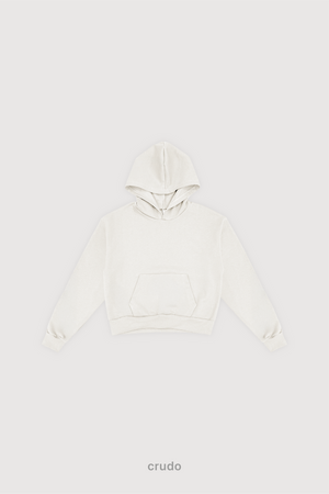 Canguro Wide Cut Frisado - Crudo