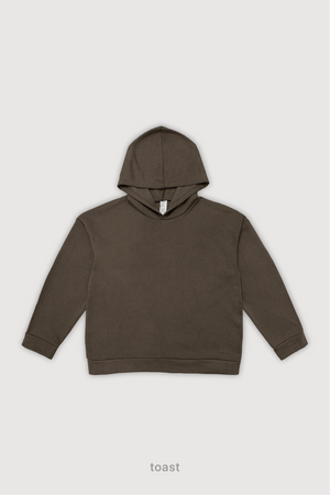 Hoodie Oversize Frisado - Toast
