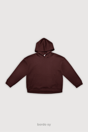 Canguro Oversize Frisado - Bordo Sy