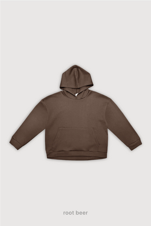 Canguro Oversize Frisado - Root Beer