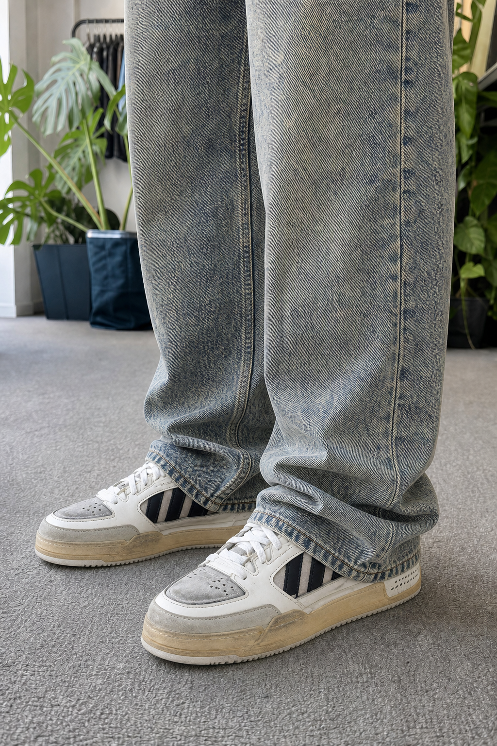 Jean Loose Oxido Blue Hombre