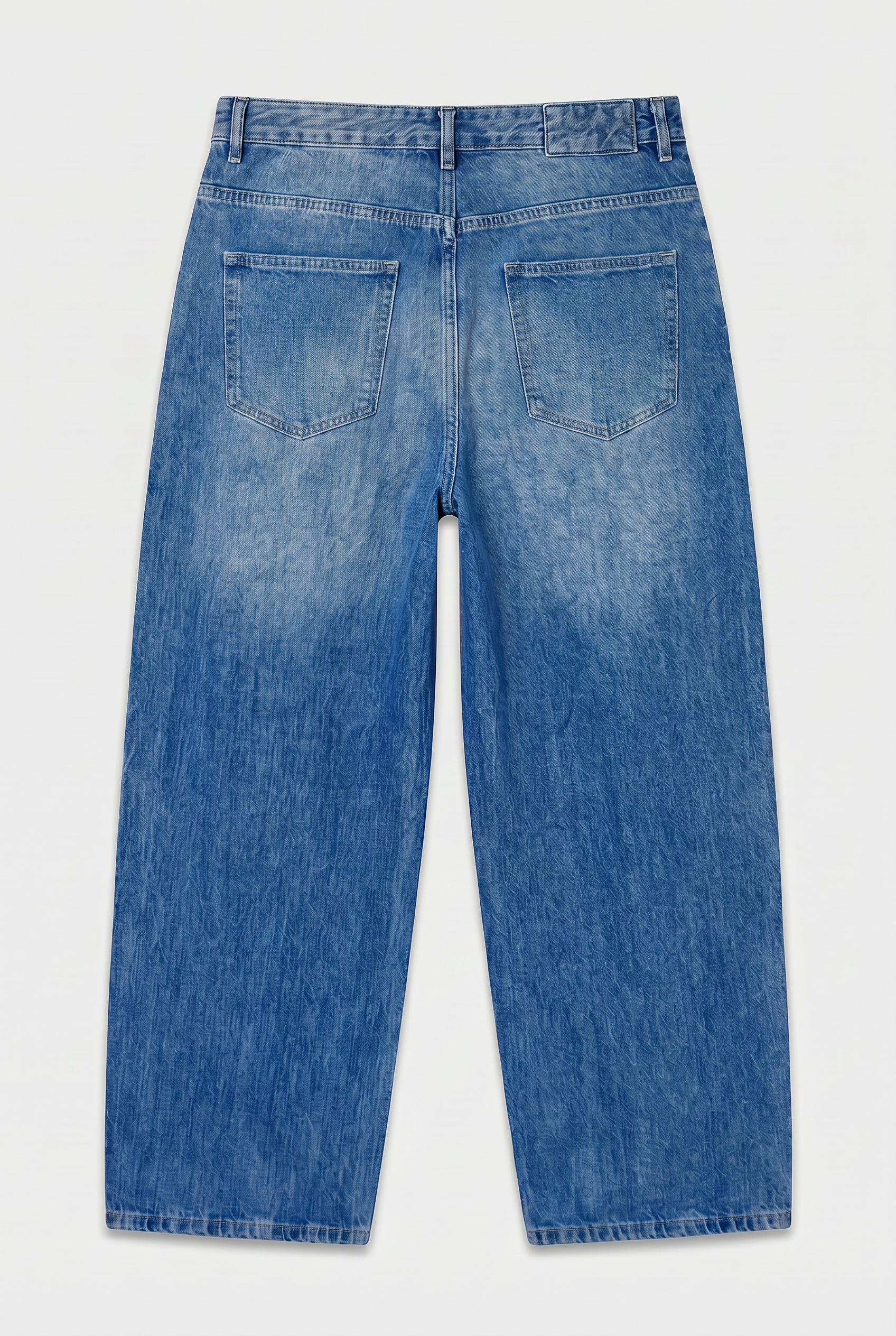 Jean Baggy Blue Mujer