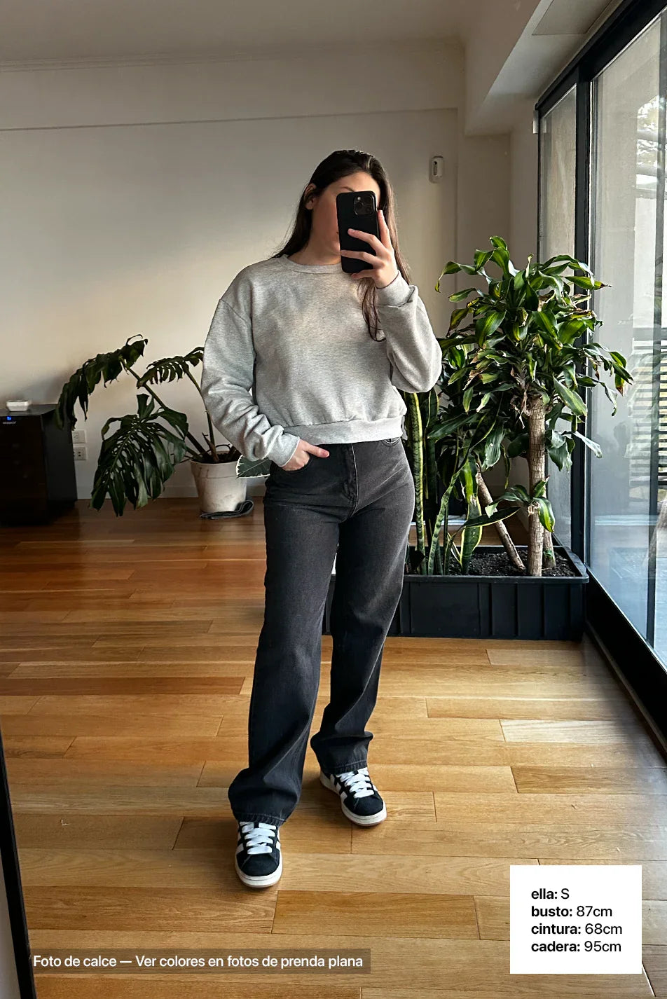 Buzo Wide Cut Frisado