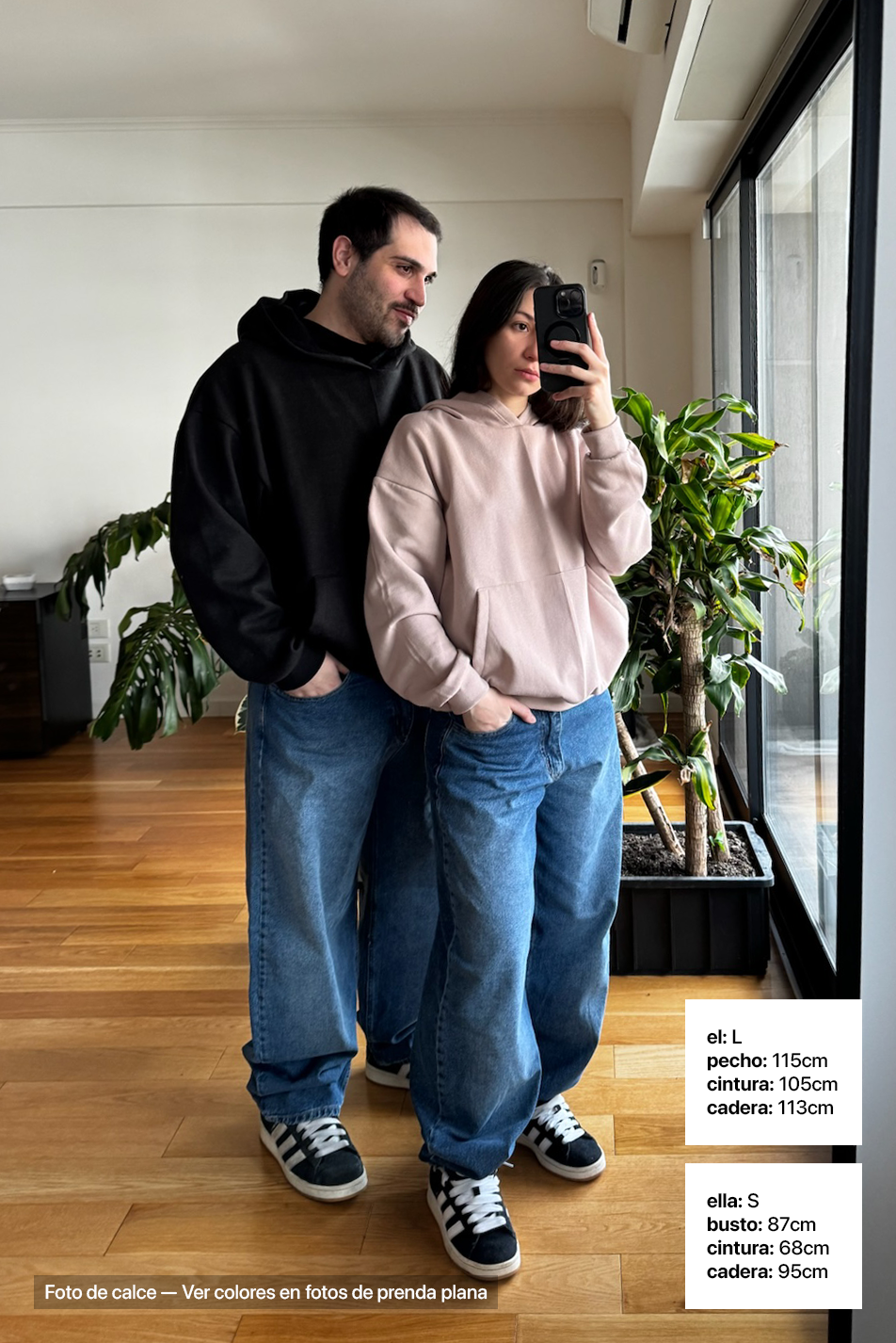 Canguro Boxy Frisado - Negro