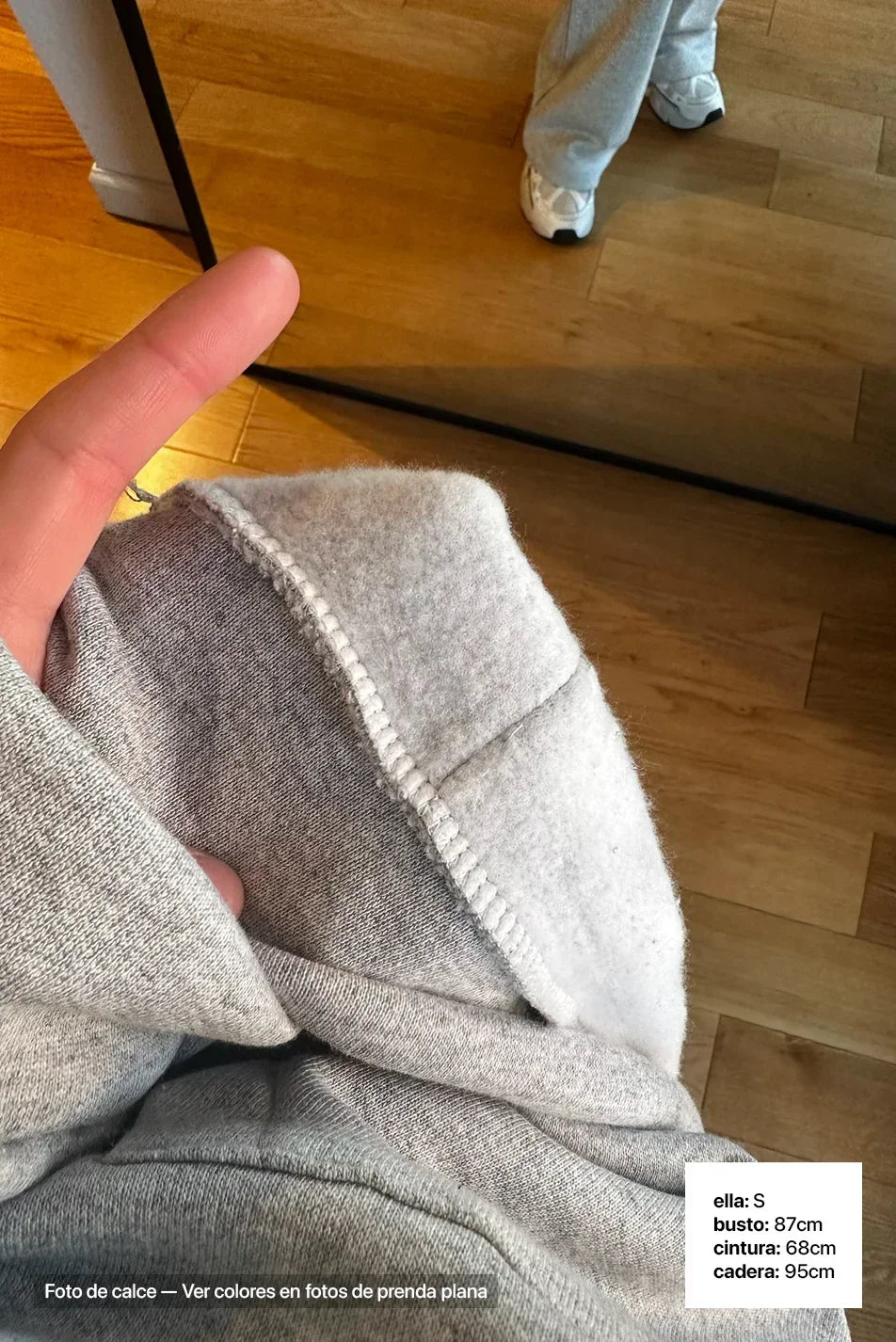 Canguro Oversize Frisado