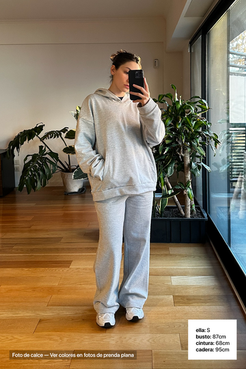 Canguro Oversize Frisado + Jogging Baggy Frisado