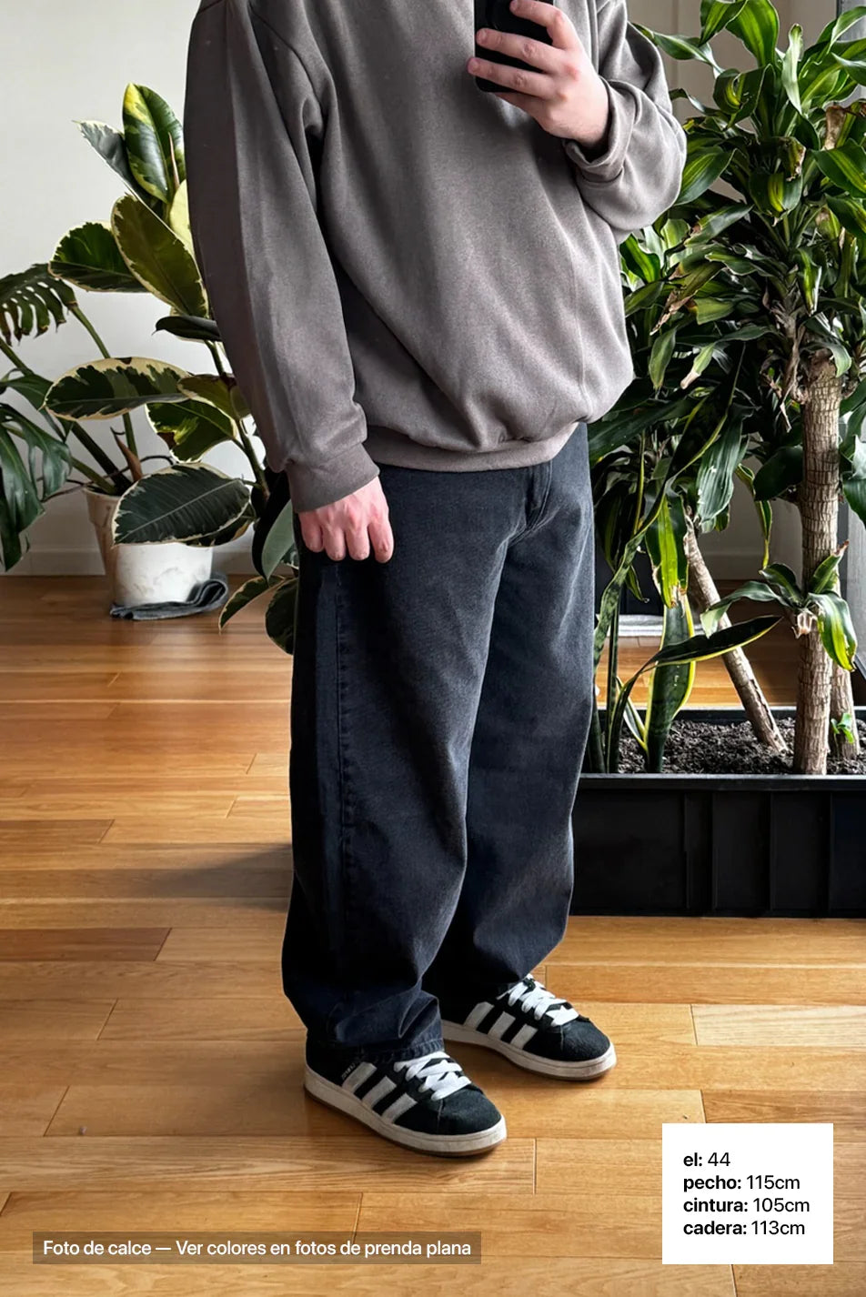 Jean Baggy Hombre Black