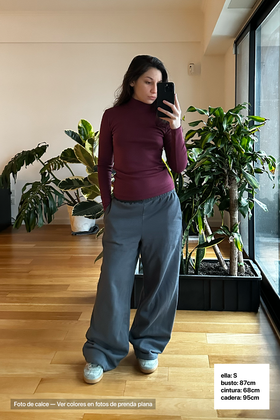 Polera Ribb - Celeste All