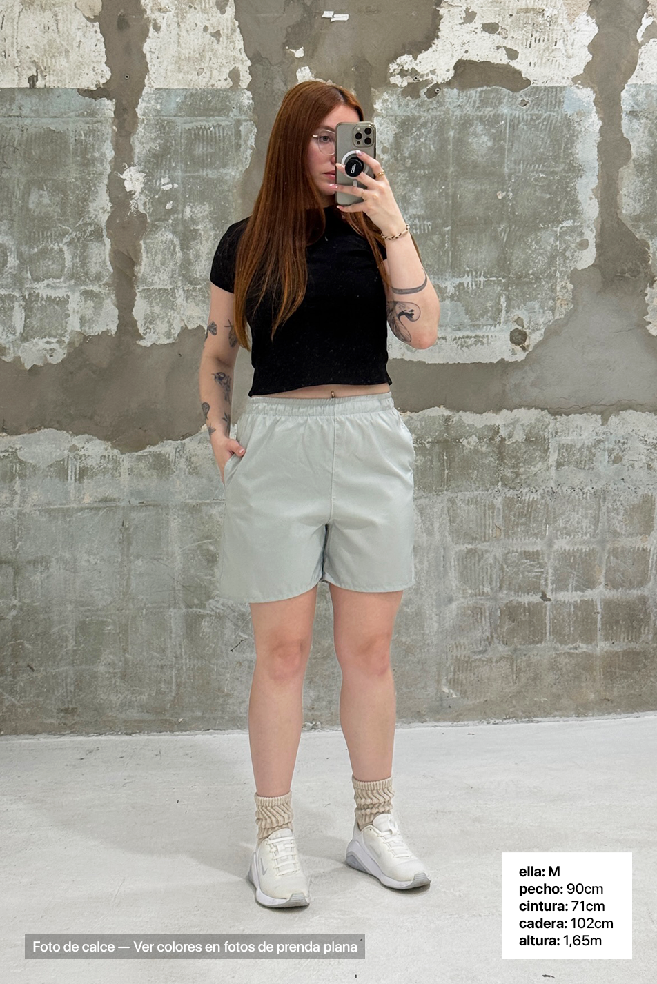 Short De Baño - Aluminio