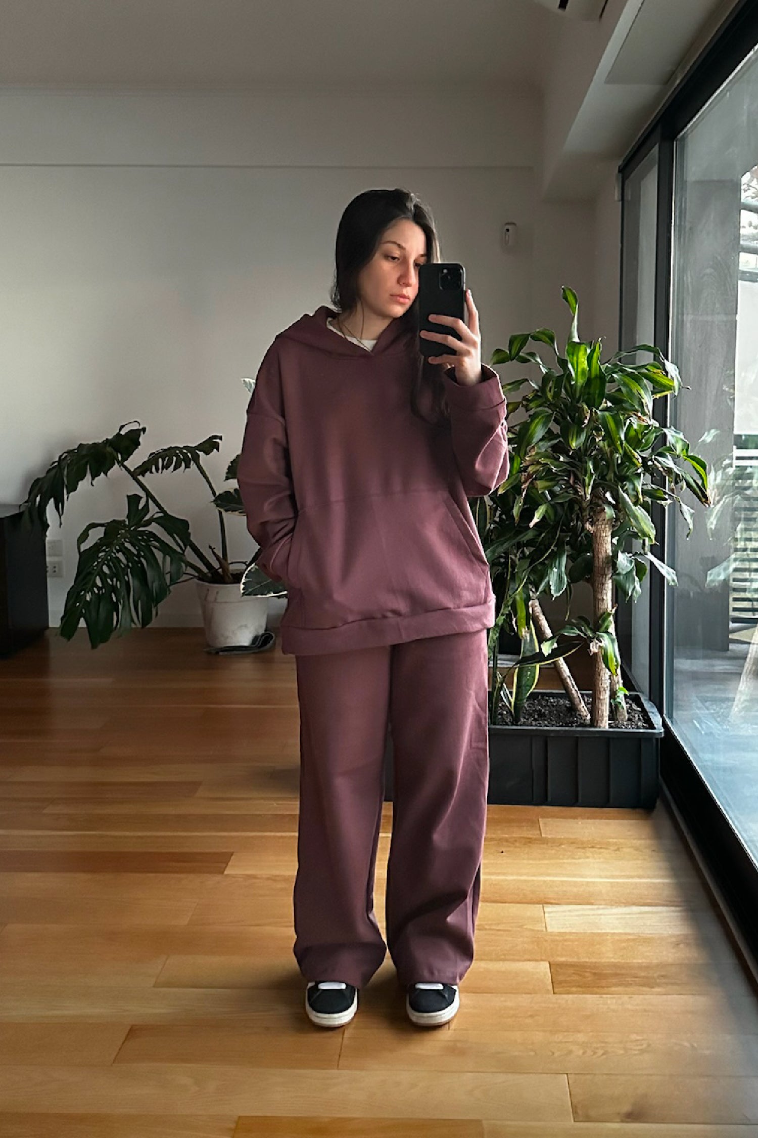 Canguro Oversize Frisado + Jogging Baggy Frisado