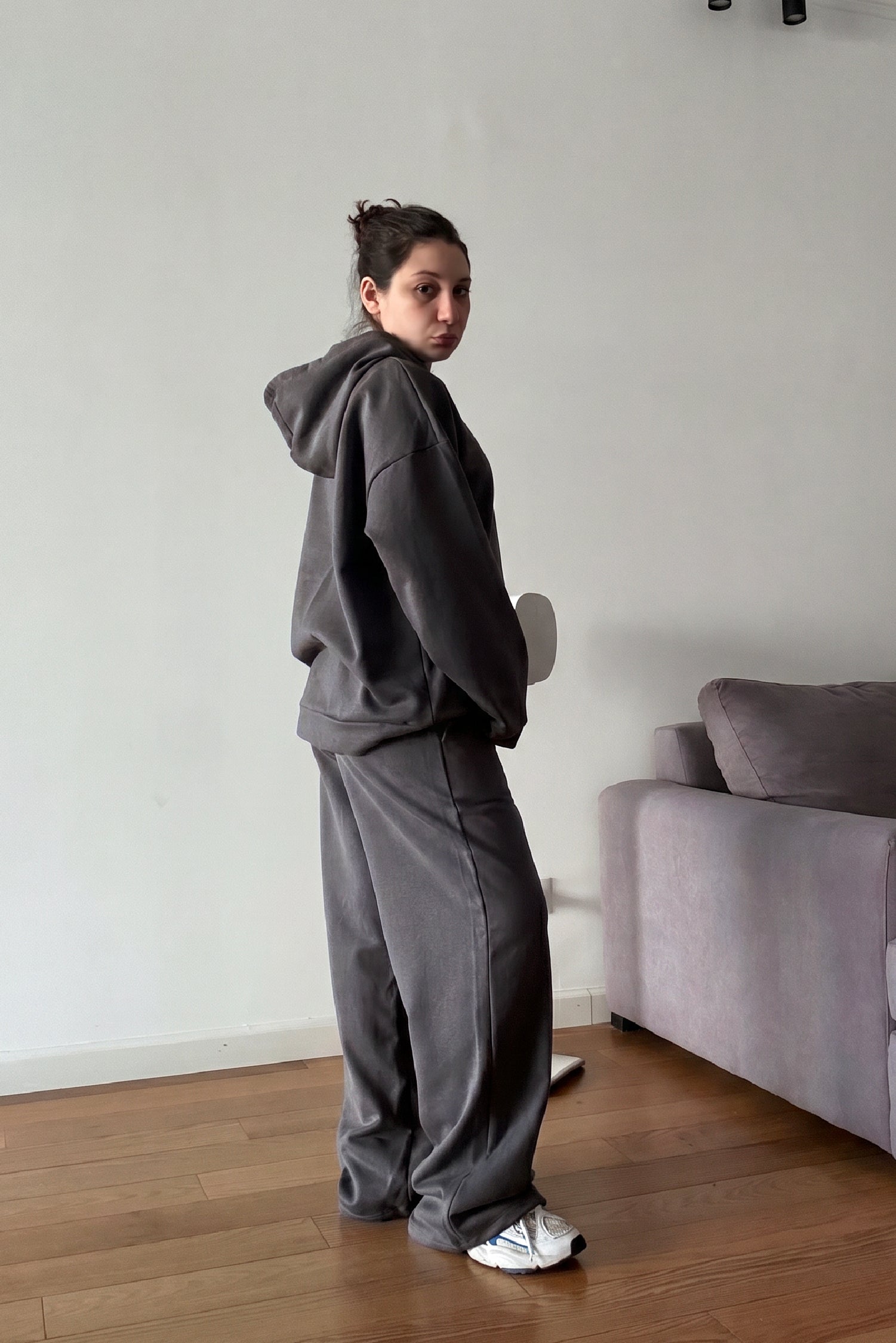 Hoodie Oversize Frisado + Jogging Baggy Frisado