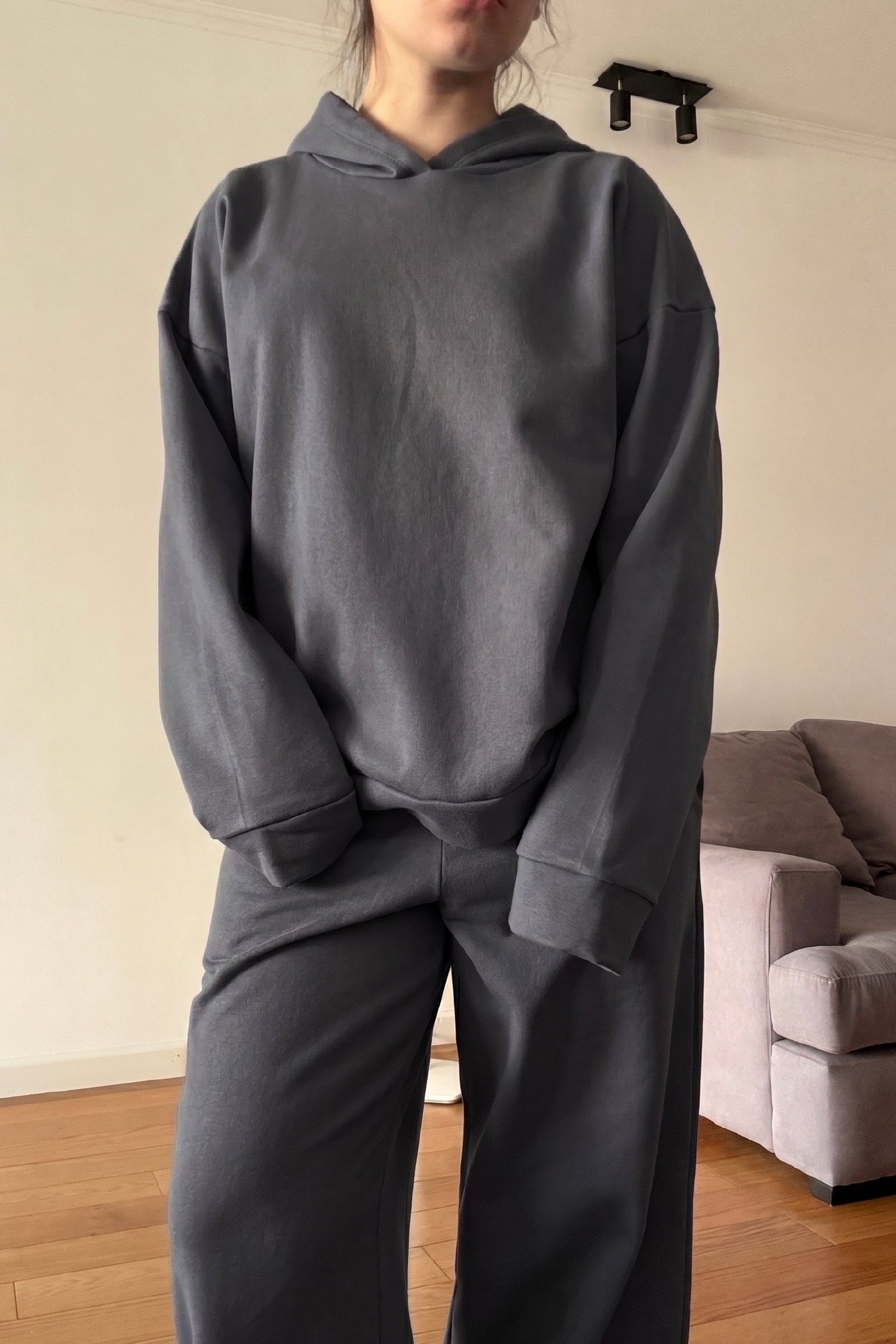 Hoodie Oversize Frisado + Jogging Baggy Frisado