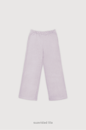 Jogging Baggy Frisado - Suavidad Lila