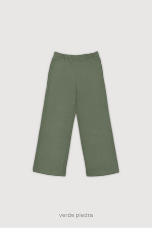 Jogging Baggy Frisado - Verde Piedra