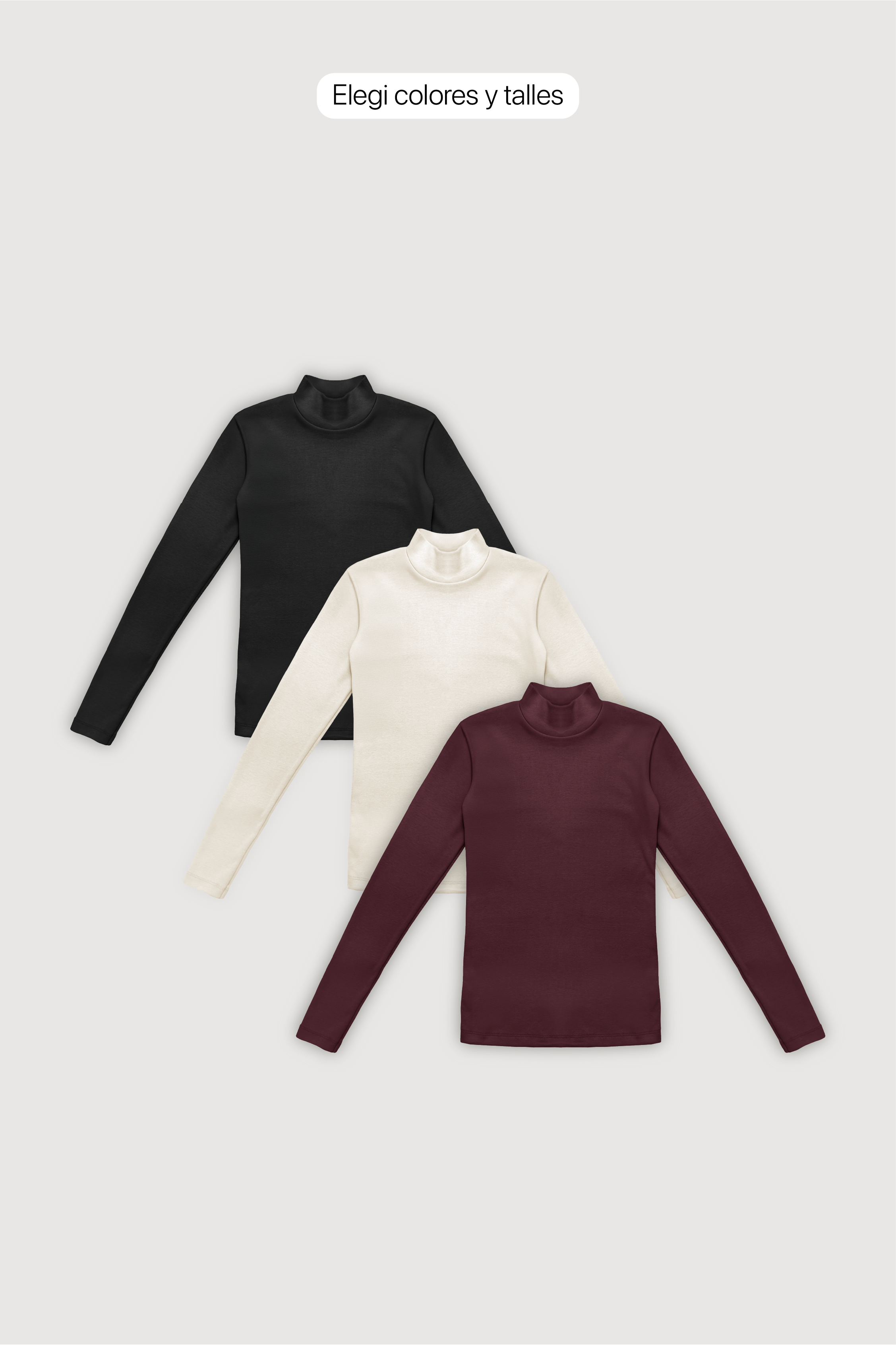 Polera Ribb x3