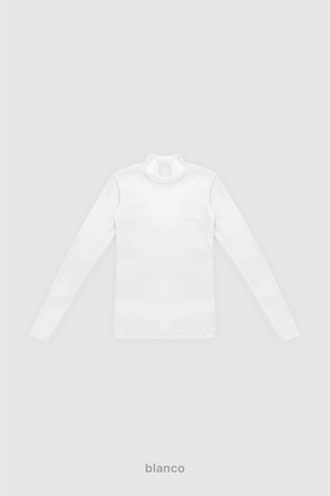 Polera Ribb - Blanco