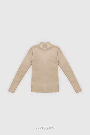 Polera Ribb - Cuban Sand