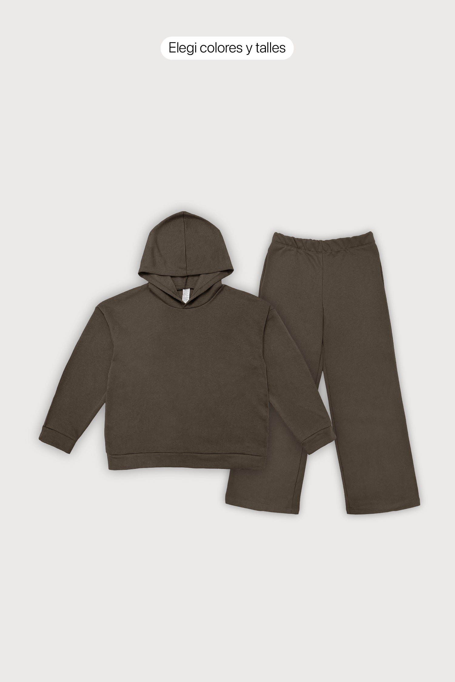 Outfit Hoodie Oversize + Jogging Baggy
